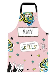 100% Cotton Personalised Excellent Skills Yum Tom Gates Apron by Star Editions - Image 3 of 3