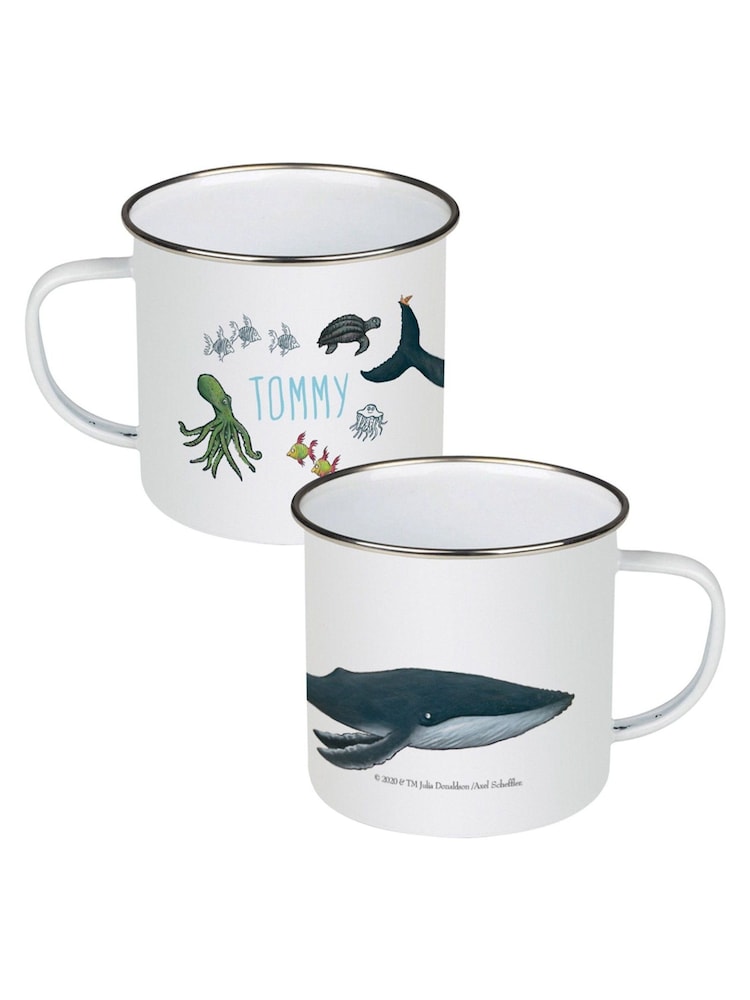 Personalised This Is The Sea So Wild and Free Enamel Mug by Star Editions - Image 1 of 2