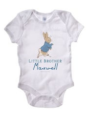 Star Editions Little Brother Personalised Babygrow - Image 3 of 3