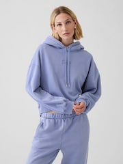 Gap Blue Vintage Logo Soft Hoodie - Image 1 of 5