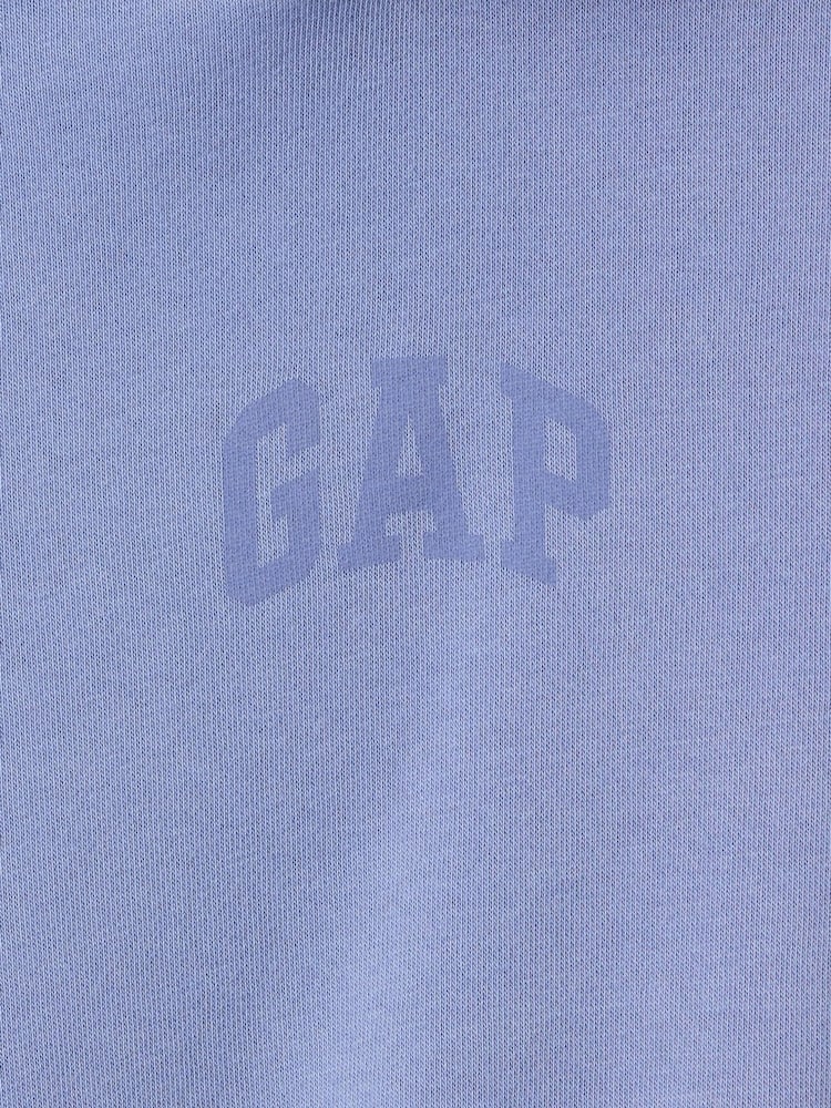 Gap Blue Vintage Logo Soft Hoodie - Image 5 of 5