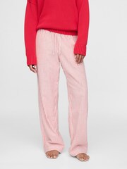 Gap Red Matching Family Christmas 100% Cotton Stripe Pyjama Bottoms - Image 2 of 5