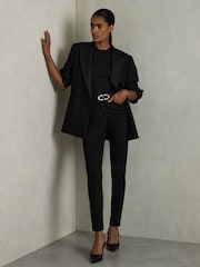 Reiss Black Hattie Petite Skinny Jeans - Image 1 of 8