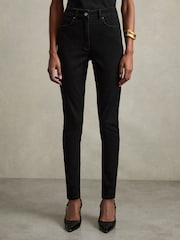 Reiss Black Hattie Petite Skinny Jeans - Image 3 of 8