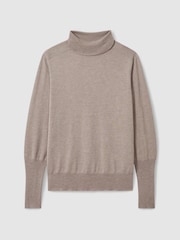 Vizon - Reiss Wren Roll-Neck Jumper With Cashmere - Image 2 of 7