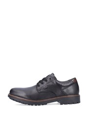 Rieker Mens Lace-Up Black Shoes - Image 1 of 11