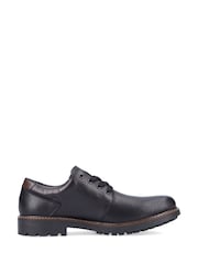 Rieker Mens Lace-Up Black Shoes - Image 2 of 11