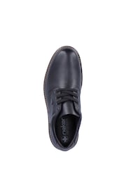 Rieker Mens Lace-Up Black Shoes - Image 8 of 11