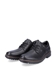 Rieker Mens Lace-Up Black Shoes - Image 9 of 11