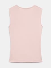 Mint Velvet Pink Draped Front Top - Image 4 of 4