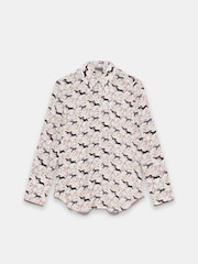 Mint Velvet Pink Horse Print Shirt - Image 6 of 7