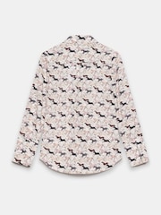 Mint Velvet Pink Horse Print Shirt - Image 7 of 7