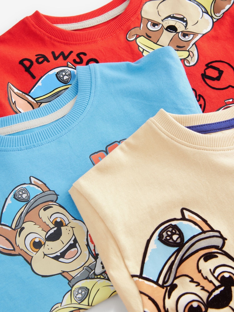 Red/Blue Paw Patrol Shorts Pyjamas 3 Pack (9mths-8yrs) - Image 12 of 13