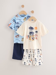 Blue Cream License Paw Patrol 100% Cotton Short Pyjamas 2 Pack (9mths-8yrs) - Image 4 of 7