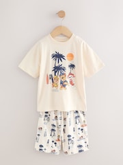 Blue Cream License Paw Patrol 100% Cotton Short Pyjamas 2 Pack (9mths-8yrs) - Image 5 of 7