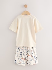 Blue Cream License Paw Patrol 100% Cotton Short Pyjamas 2 Pack (9mths-8yrs) - Image 7 of 7