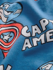 Multi Bright Mini Marvel License 100% Cotton Short Pyjamas 3 Pack (12mths-11yrs) - Image 11 of 11