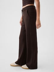 Gap Brown CashSoft Knitted Trousers - Image 4 of 6