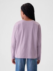 Gap Purple Graphic T-Shirt (4-13yrs) - Image 2 of 4