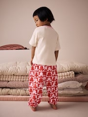 Red/Pink Minnie Jogger Pyjamas 1 Pack (9mths-12yrs) - Image 2 of 7
