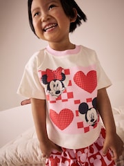 Red/Pink Minnie Jogger Pyjamas 1 Pack (9mths-12yrs) - Image 3 of 7
