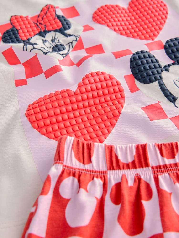 Red/Pink Minnie Jogger Pyjamas 1 Pack (9mths-12yrs) - Image 7 of 7