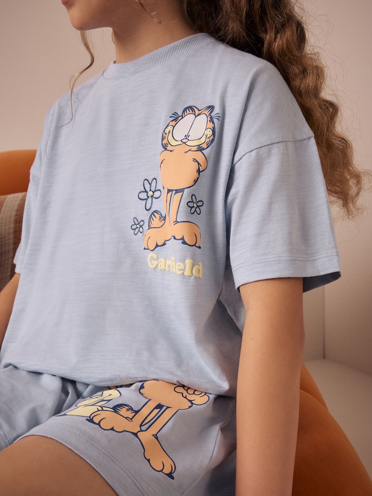 Blue Short Pyjamas 2 Pack (3-16yrs) - Image 3 of 3