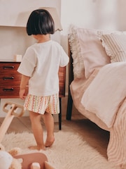 Cream Moana Shorts Pyjamas 1 Pack (9mths-8yrs) - Image 2 of 8