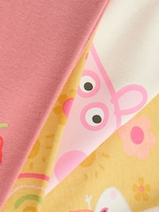 Pink/Cream 100% Cotton Peppa Pig Long Sleeved Snuggle Pyjamas 2 Pack (9mths-8yrs) - Image 11 of 12