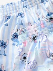 Blue/Ecru Stitch Short Pyjamas 2 Pack (3-16yrs) - Image 10 of 10