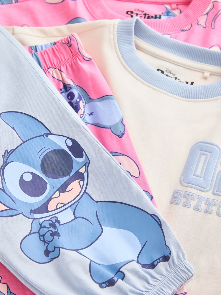 Pink/Blue Lilo & Stitch Jogger Pyjamas 2 Pack (3-16yrs) - Image 10 of 10 Pink/Blue Lilo & Stitch Jogger Pyjamas 2 Pack (3-16yrs) - Image 10 of 10