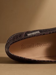 Russell & Bromley Oxblood Chester Tassel Loafers - Image 5 of 7
