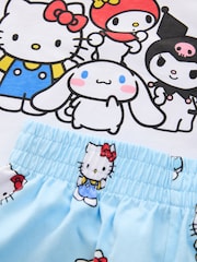 Azul - Pacote 2 de pijamas curtos Hello Kitty (3-14anos) - Imagem 10 de 12
