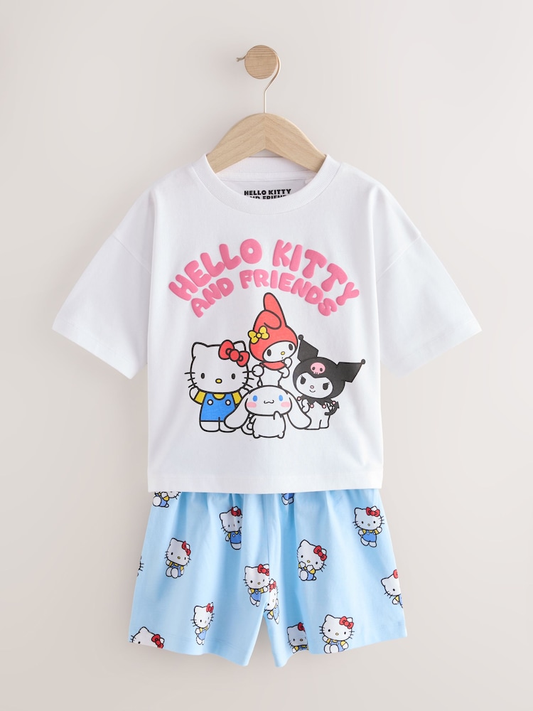 Buy Blue Short Hello Kitty Pyjamas Pack (3-14yrs) from the Next