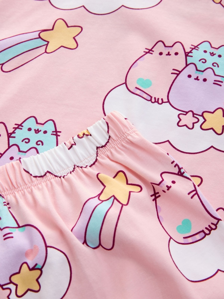 Blue/Pink Pusheen Joggers Pyjamas 2 Pack (6-14yrs) - Image 12 of 12 Blue/Pink Pusheen Joggers Pyjamas 2 Pack (6-14yrs) - Image 12 of 12