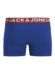JACK & JONES Brown Logo Trunks 3 Pack - Image 2 of 7