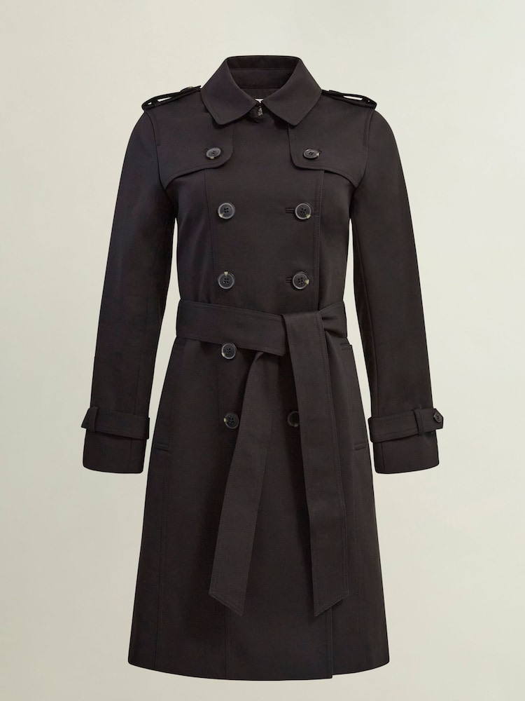 Hobbs Black Saskia Trench Coat - Image 3 of 3