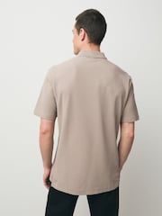 Armani Exchange Logo Label Polo Shirt - Image 2 of 5