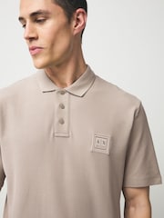 Armani Exchange Logo Label Polo Shirt - Image 3 of 5