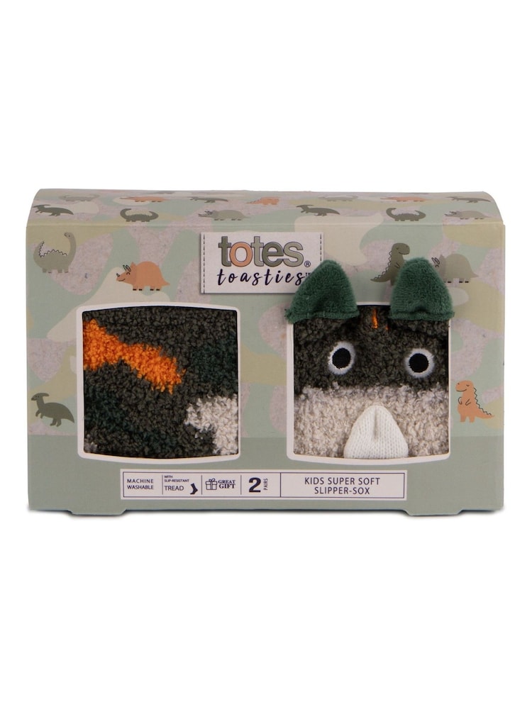 zelena - Totes Supersoft zimski copati božič nogavice 2 komplet - Slika 4 iz 4 zelena - Totes Supersoft zimski copati božič nogavice 2 komplet - Slika 4 iz 4