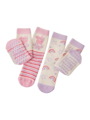 Komplet 2 parov otroških nogavic Totes Peppa Pig - Slika 3 iz 5