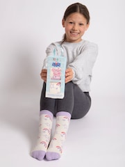 Komplet 2 parov otroških nogavic Totes Peppa Pig - Slika 5 iz 5
