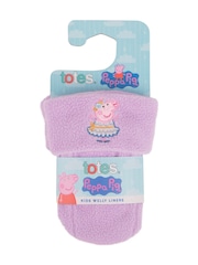 Totes Purple Childrens Totes Peppa Pig Welly Liner Socks - Image 2 of 3