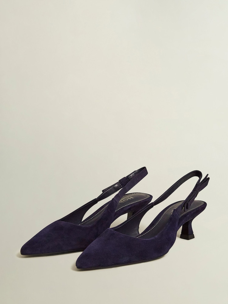 Hobbs Blue Safia Slingbacks - Image 2 of 5