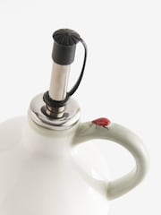 White Floral Wildlife Oil Bottle - Image 5 of 5