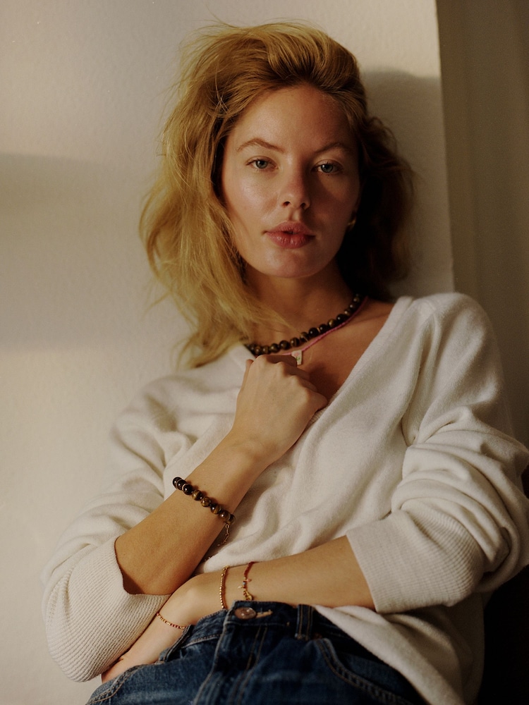 Anni Lu Brown Ball Bracelet - Image 2 of 3