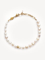 Anni Lu Gold Tone Stellar Pearly Bracelet - Image 1 of 2