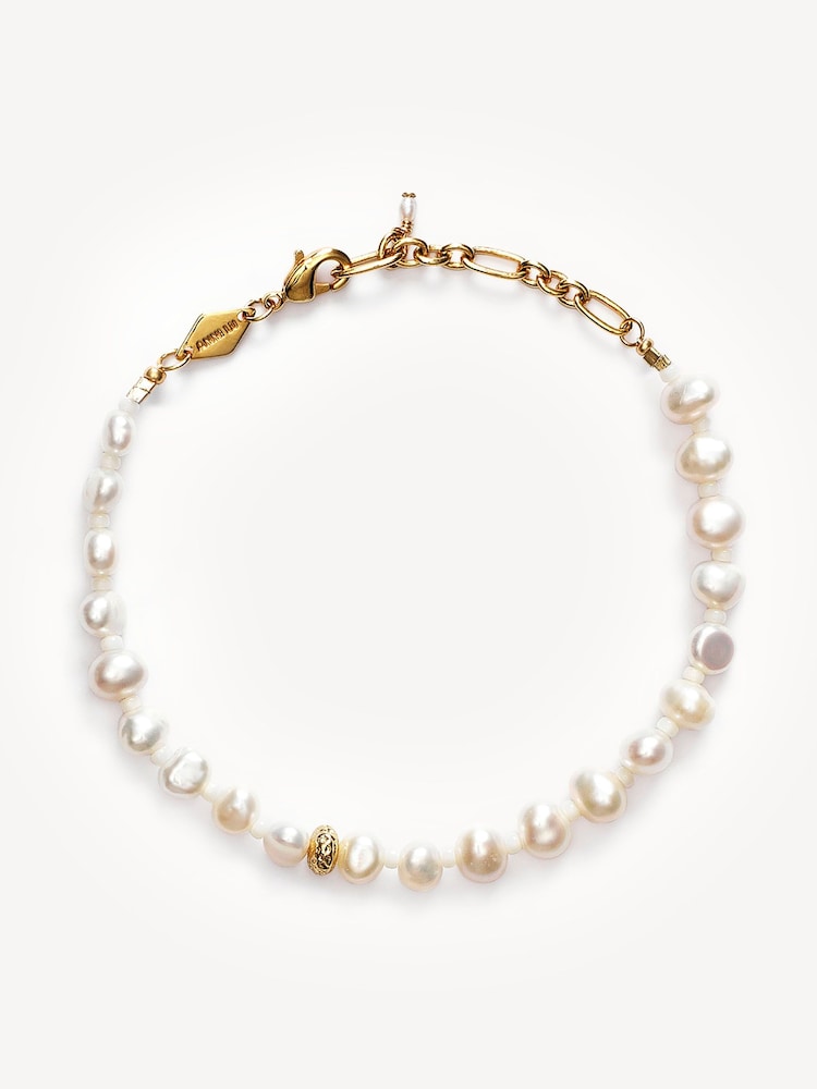 Anni Lu Gold Tone Stellar Pearly Bracelet - Image 1 of 2
