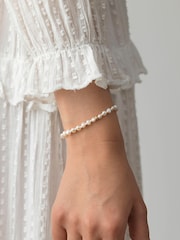 Anni Lu Gold Tone Stellar Pearly Bracelet - Image 2 of 2