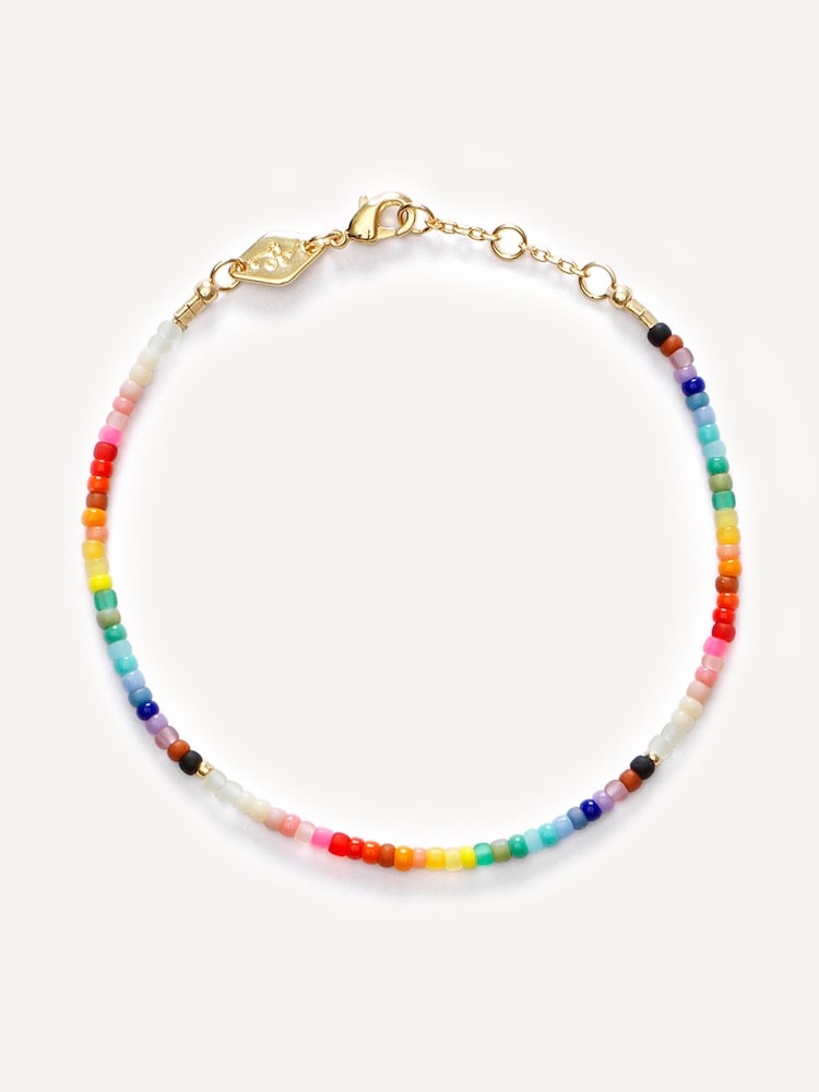 Anni Lu Multicolour Gold Plated Nuanua Bracelet - Image 1 of 3 Anni Lu Multicolour Gold Plated Nuanua Bracelet - Image 1 of 3